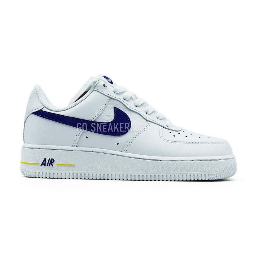 Nike Air Force 1 Low 07 White Navy Logo