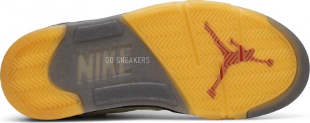 Унисекс кроссовки Nike Off-White x Air Jordan 5 SP &#039;Sail&#039;