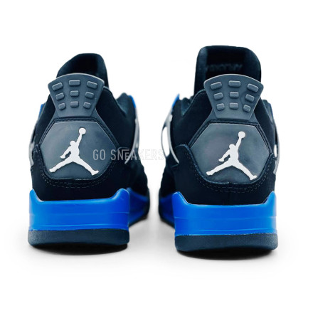 Унисекс кроссовки Nike Air Jordan 4 Black Game Royal