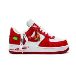 Nike Air Force 1 Sotheby’s Auction Results x Louis Vuitton Red