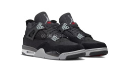 Nike Air Jordan 4 Retro SE Black Canvas