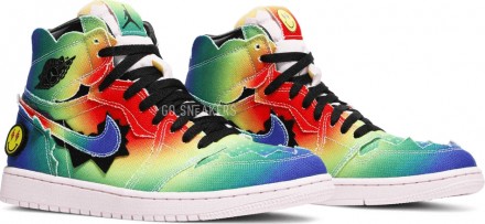 Унисекс кроссовки Nike J. Balvin x Air Jordan 1 Retro OG High &#039;Colores Y Vibras&#039;