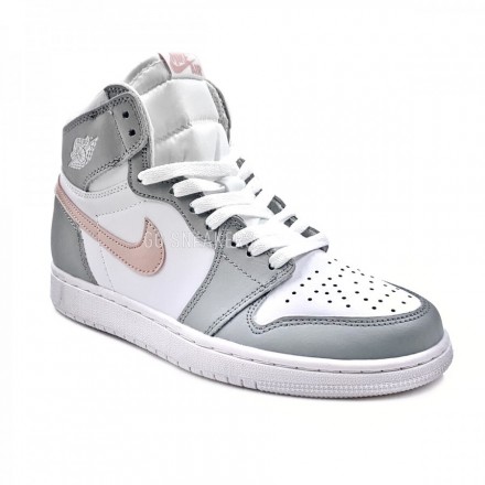 Унисекс кроссовки Nike Air Jordan 1 Retro Grey - White