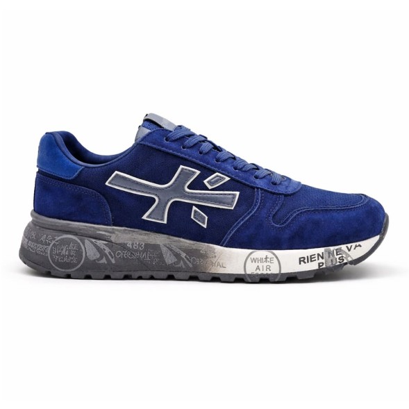 Унисекс кроссовки Premiata 483 Suede Air Navy
