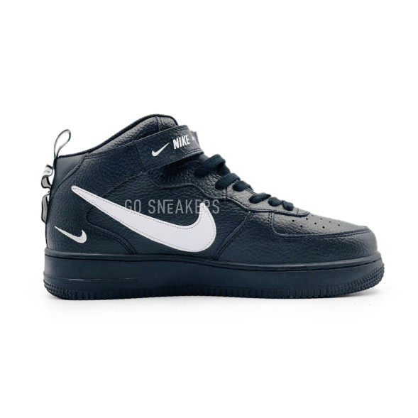 Унисекс зимние кроссовки Nike Air Force 1 ’07 LV8 Mid Utility Black