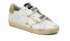 Женские кеды Golden Goose Old-School With Gold Star in Laminated Leather