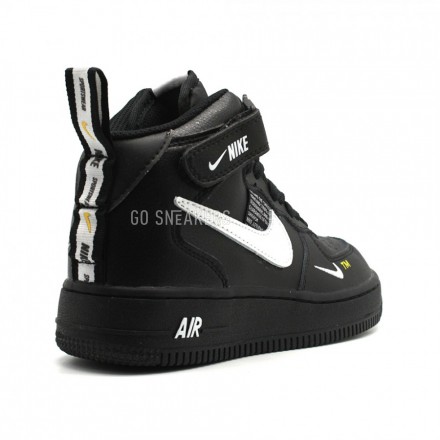 Мужские кроссовки Nike Air Force 1 Mid SE Premium Black