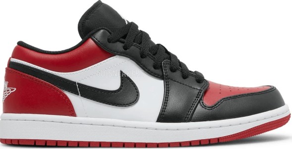 Унисекс кроссовки Nike Air Jordan 1 Low &amp;#039;Bred Toe&amp;#039;
