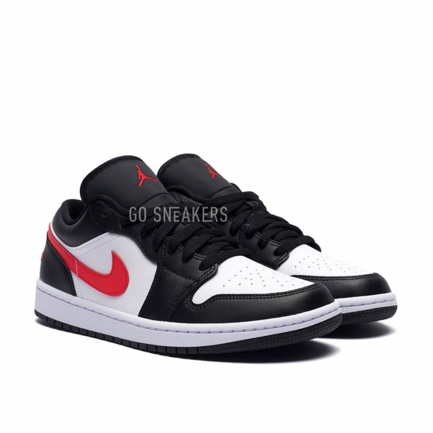 air jordan 1 low black siren red