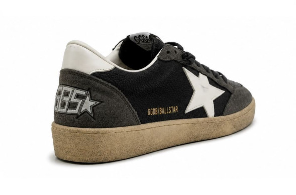 Мужские кеды Golden Goose Ball Star-Mens Sneakers Antracite
