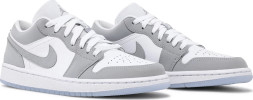 Женские кроссовки Nike Wmns Air Jordan 1 Low 'White Wolf Grey'