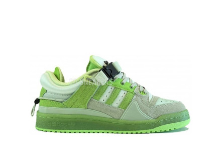 Унисекс кроссовки Bad Bunny X Adidas Forum Low Fluorescent Green