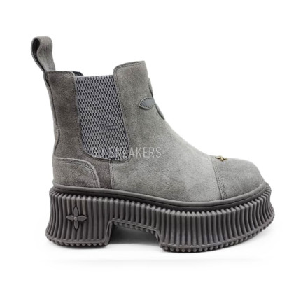 Женские ботинки SMFK Chelsea Suede Grey