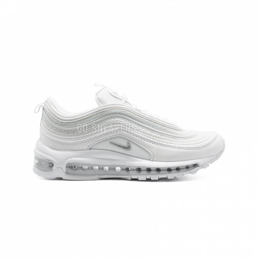 Nike air max 97 white deals leather