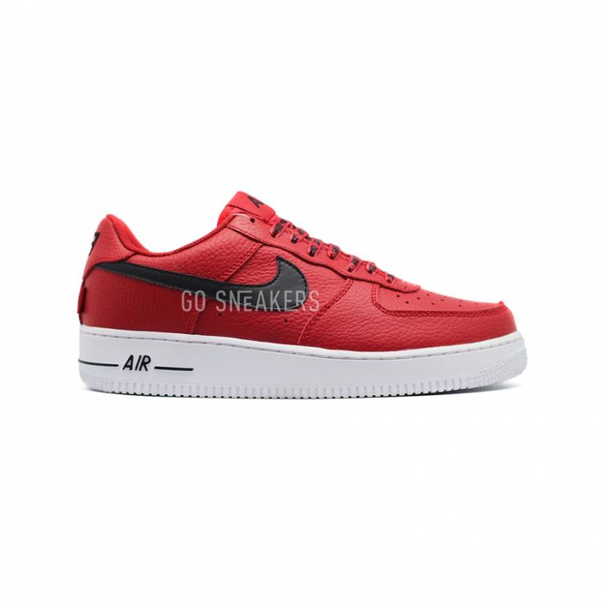 red nike airforces