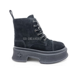 SMFK High Boots Suede Black