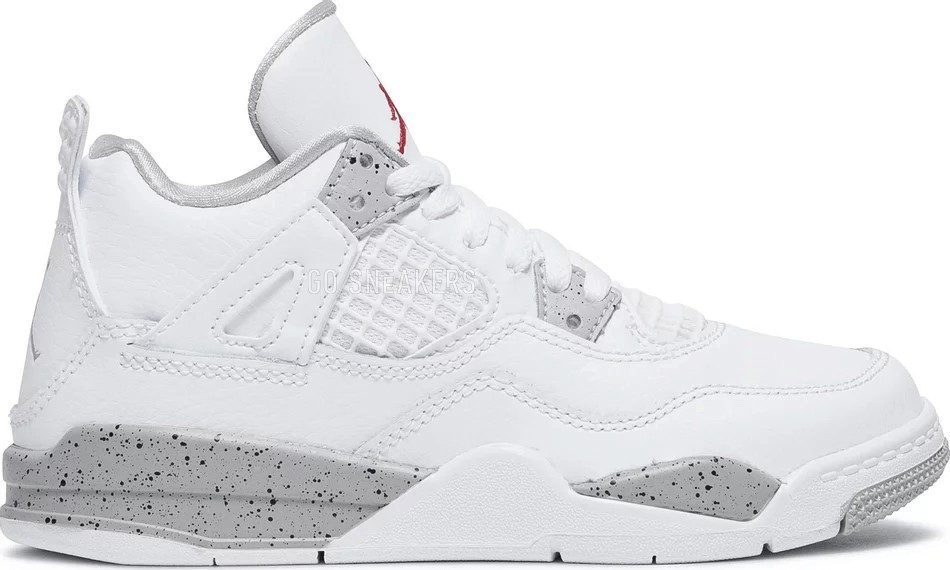 retro jordan 4s white