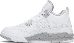 Nike Air Jordan 4 Retro PS 'White Oreo'
