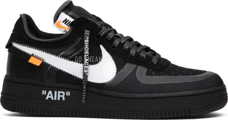 Nike Off White x Air Force 1 Low Black 10 790 Nike