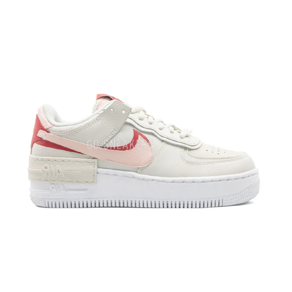 Унисекс кроссовки Nike Air Force 1 Low Retro Shadow Echo Pink White