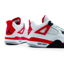 Nike Air Jordan Retro 4 White/Red