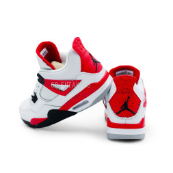 Nike Air Jordan Retro 4 White/Red