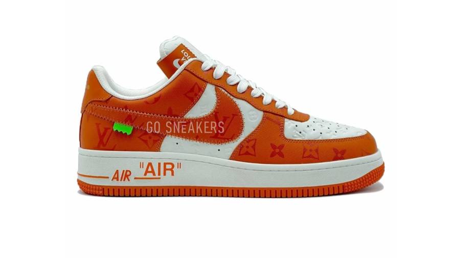 Nike air force clearance 1 low white orange