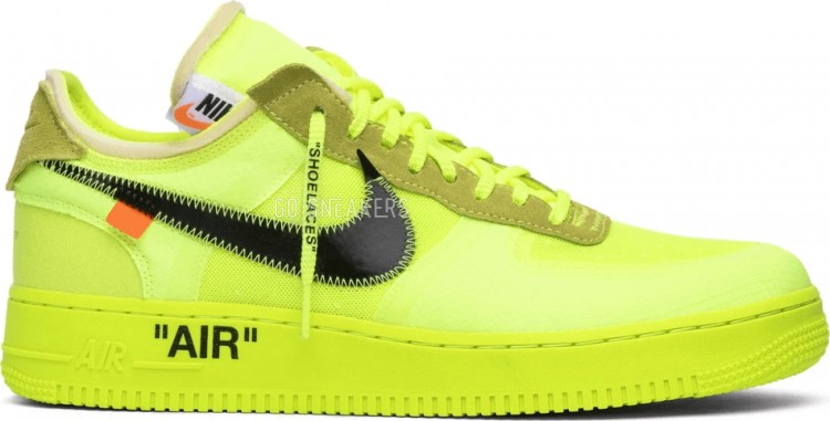 Air force 1 low off white release date shop