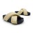 Женские шлепки JW Anderson Flip-flops Leather Black/Cream
