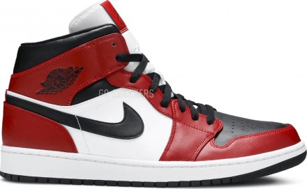 Nike Air Jordan 1 Mid &#039;Chicago Black Toe&#039;