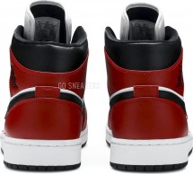 Nike Air Jordan 1 Mid 'Chicago Black Toe'