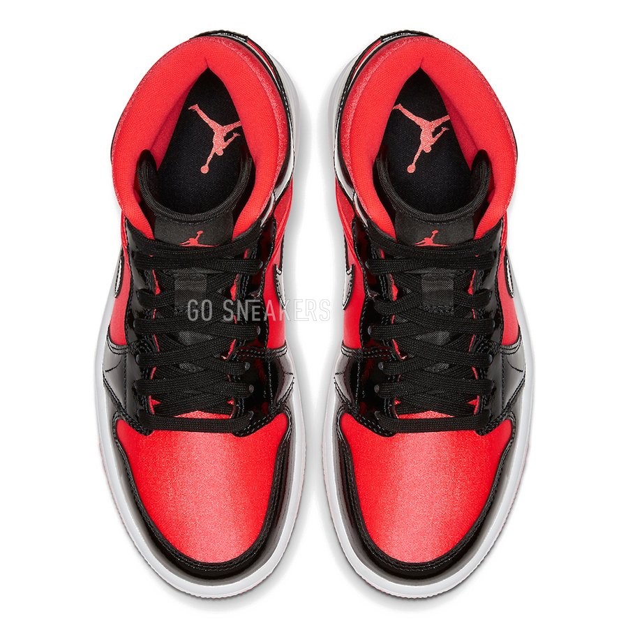 Nike Air Jordan 1 Mid Hot Punch Black 9 490 Nike