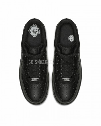 Унисекс кроссовки Nike Air Force 1 Low Black/Black ’07