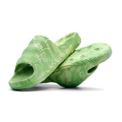 Adidas Adilette 22 Slides Green/Cream