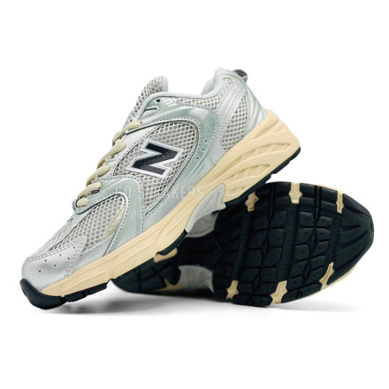 Женские кроссовки New Balance 530 Woman Green/Silver