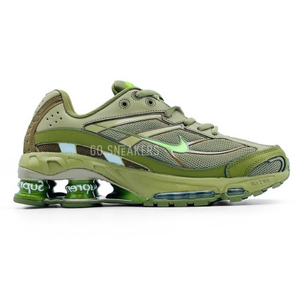 Мужские кроссовки Nike Shox Supreme Green Man