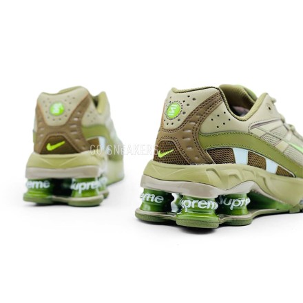 Мужские кроссовки Nike Shox Supreme Green Man