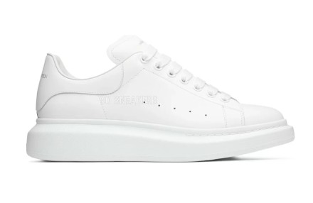 Унисекс кроссовки Alexander McQueen Oversized Sneaker White 2019