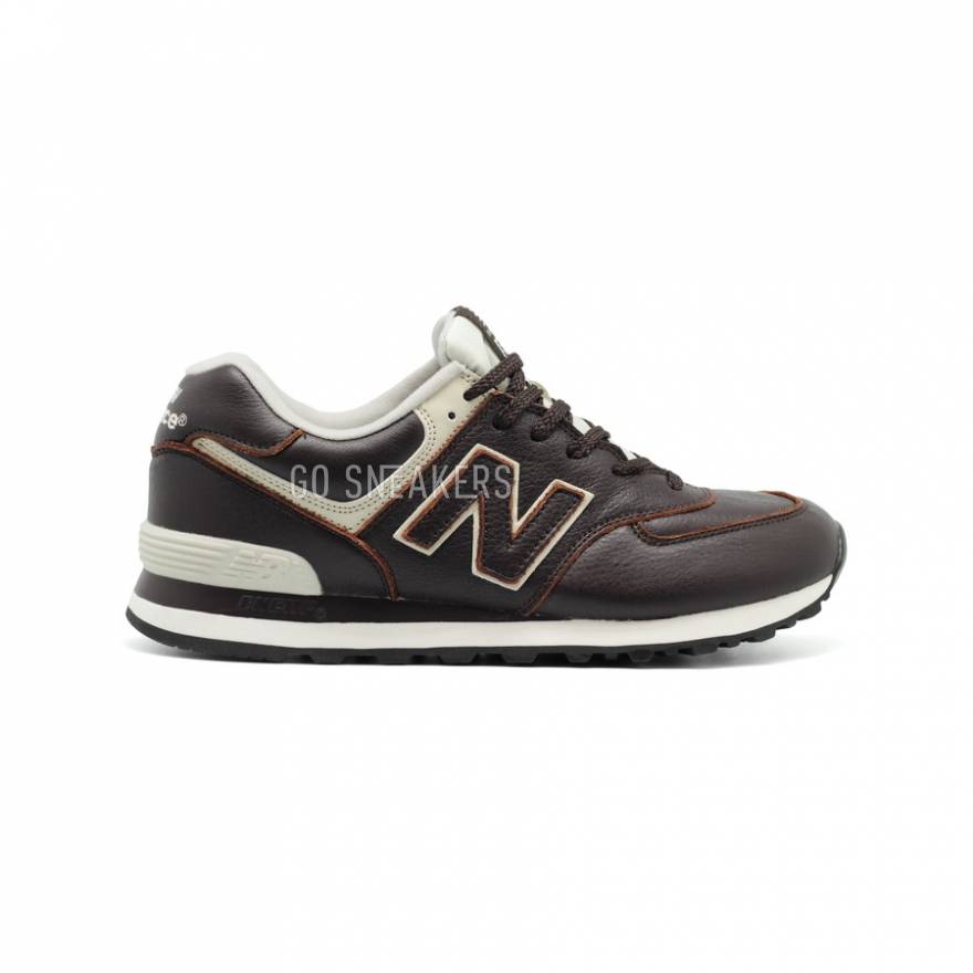 New balance cheap braun leder