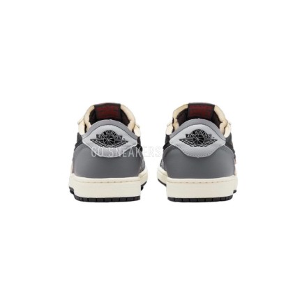 Унисекс кроссовки Nike Air Jordan 1 Low OG EX Black Smoke Grey