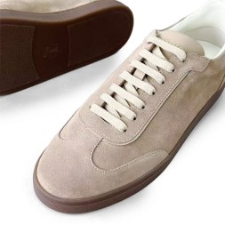 Brunello Cucinelli Suede Sneakers Beige 