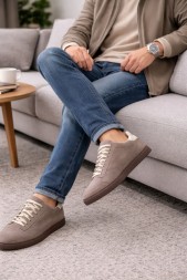 Brunello Cucinelli Suede Sneakers Beige 
