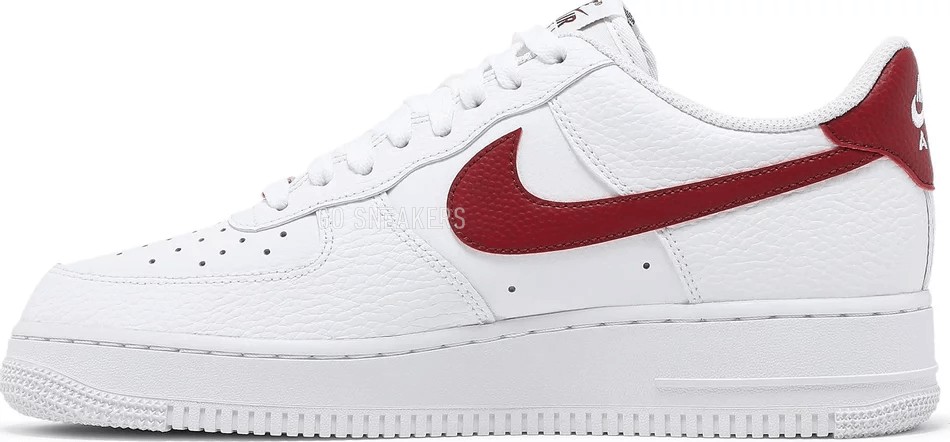 Air force 1 white red low Clearance