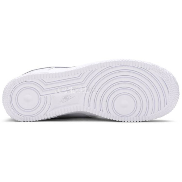 Унисекс кроссовки Nike Air Force 1 Low White Grey Gold 