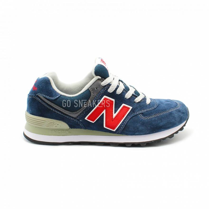 New Balance 574 Navy Red 6 990