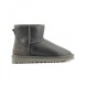 Женские мини угги Mini Metallic Grey