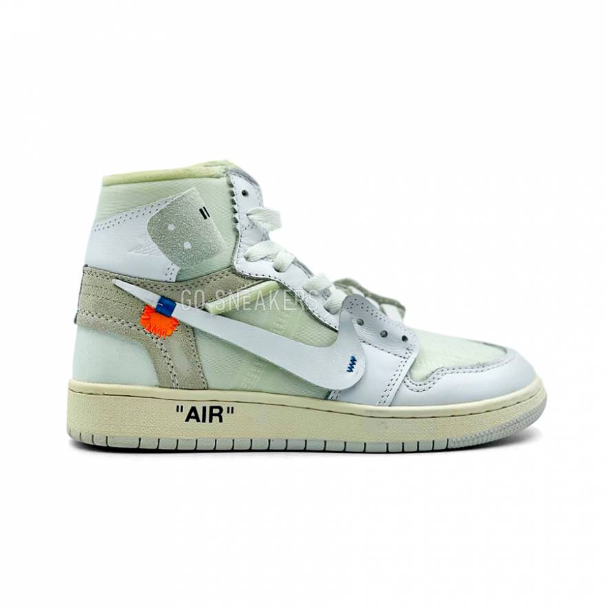 Nike air jordan discount 1 off white bianche