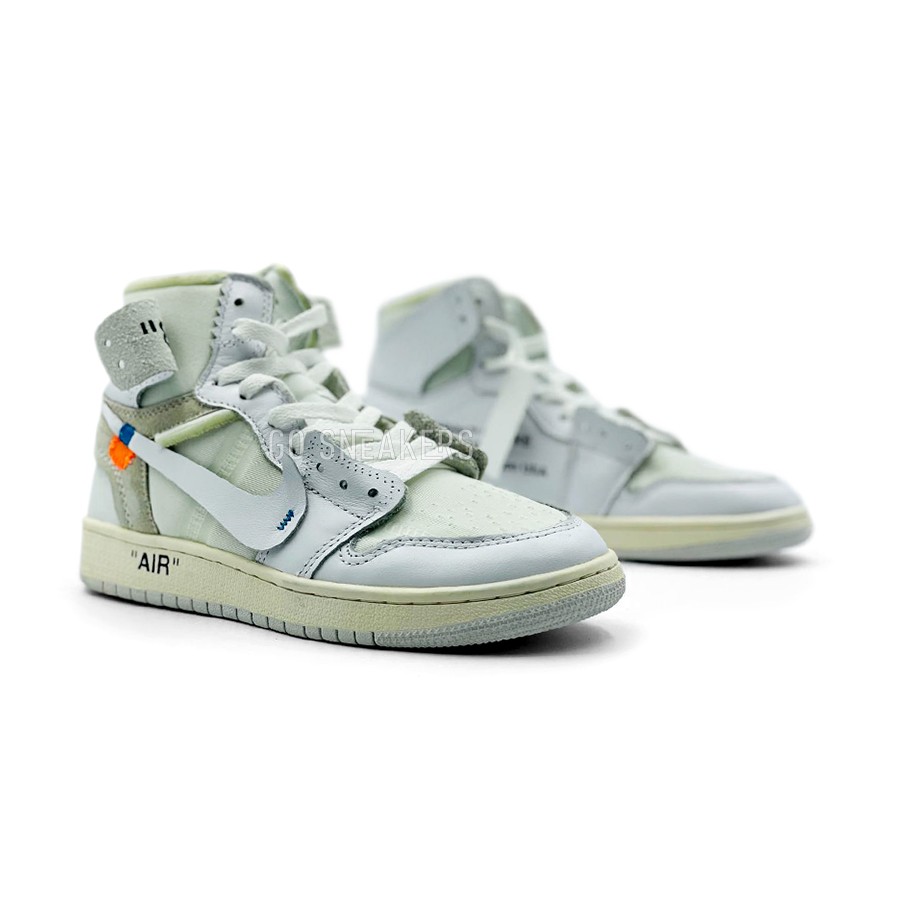 Nike air jordan cheap 1 off white bianche