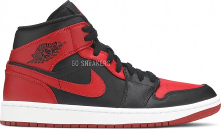 Унисекс кроссовки Nike Air Jordan 1 Mid &#039;Banned&#039;