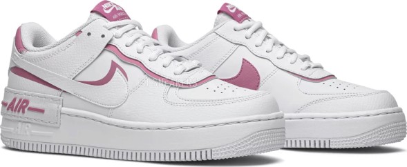 Женские кроссовки Nike Wmns Air Force 1 Shadow &amp;#039;White Magic Flamingo&amp;#039;
